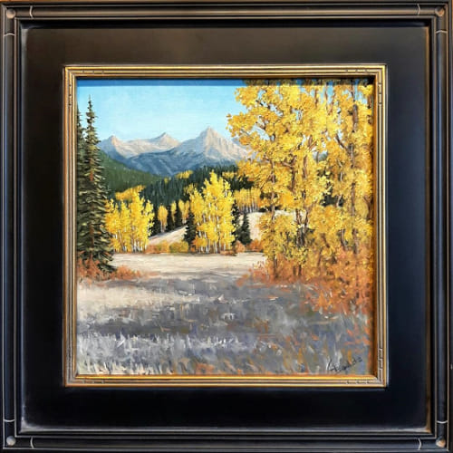 Fall Focus 12x12 $450 at Hunter Wolff Gallery